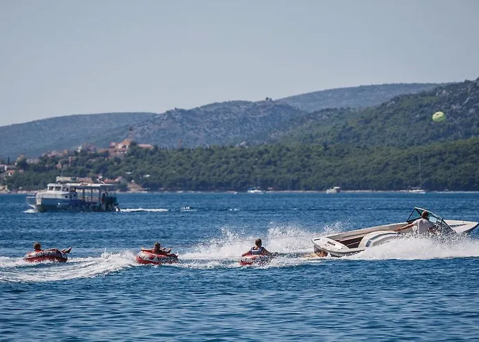 Luxury 3 With Private Pool, Jacuzzi And Gym By The On Ciovo - Okrug Donji * Trogir